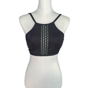 Kenneth Cole New York Women's Bikini Top Black  XS